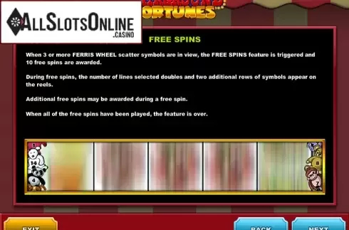 Screen4. Fairground Fortunes Clowny's from Psiclone Games