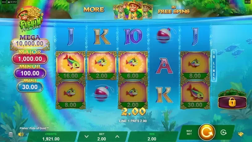 Fishin' Pots Of Gold slot screenshot 4