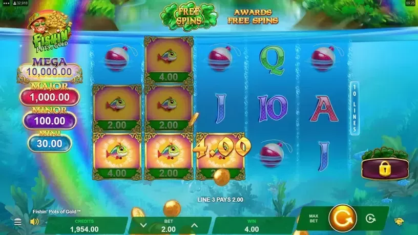 Fishin' Pots Of Gold slot screenshot 3