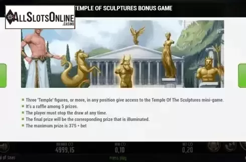 Bonus Game screen 2