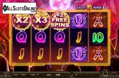 Win Screen 2. Golden Disco from JDB168