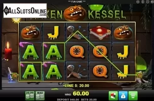 Win Screen. Hexen Kessel from Merkur