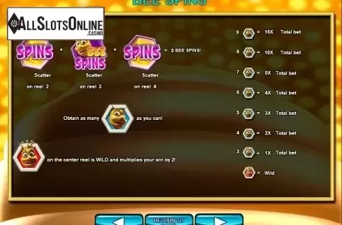 Screen6. Honey Buziness from Microgaming