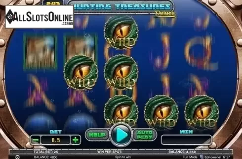 Extra wilds screen 2. Hunting Treasures Deluxe from Spinomenal