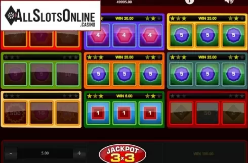 Screen4. Jackpot 3x3 from 1X2gaming