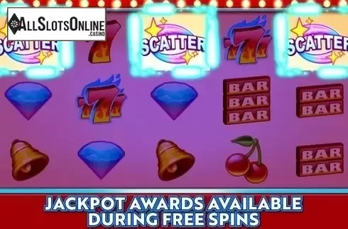 Scatter screen 2. Jackpot City from Incredible Technologies