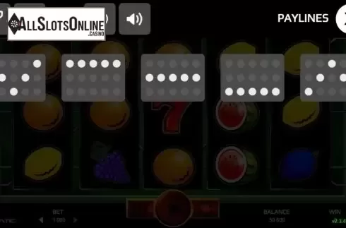 Paylines. Jumping Fruits (Promatic Games) from Promatic Games