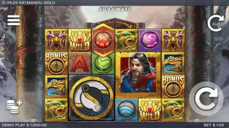 Katmandu Gold slot screenshot 1