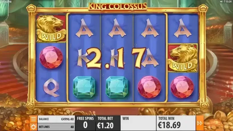 King Colossus slot screenshot 