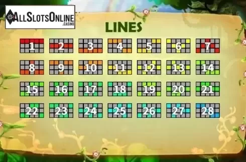 Paytable 5. Leprechauns from KA Gaming