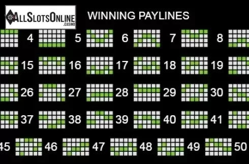 Paytable 4. Love is from Platipus