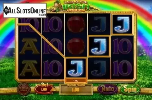 Screen 3. Luck O' The Irish Fortune Spins from Blueprint