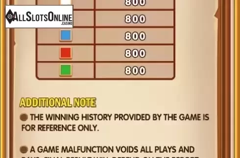 Game Rules screen 5