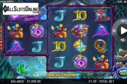 Reel Screen. Merlin's Money Burst from NextGen