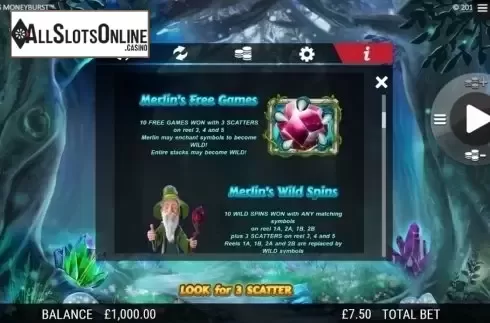 Features 2. Merlin's Money Burst from NextGen