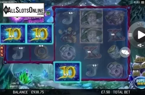 Win Screen 1. Merlin's Money Burst from NextGen
