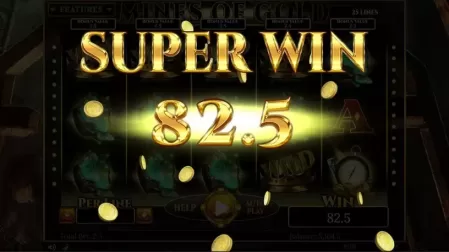Mines of Gold slot screenshot 3