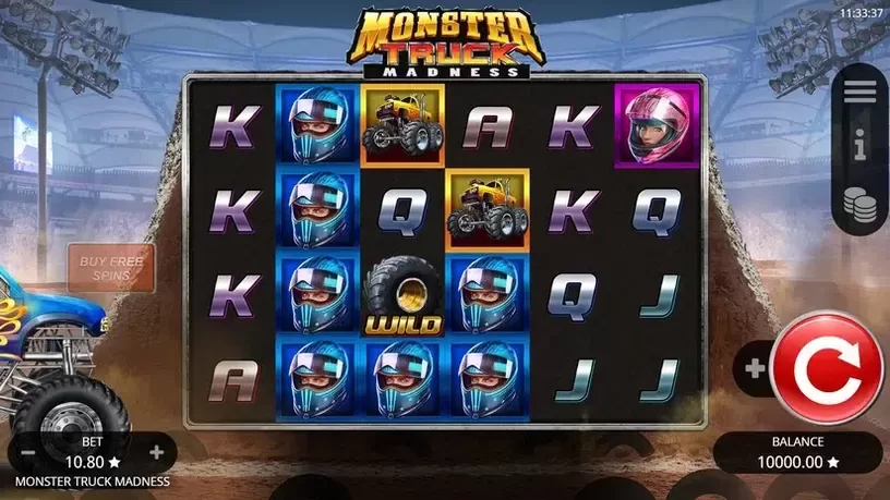 Monster Truck Madness slot screenshot 1
