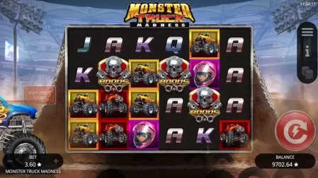 Monster Truck Madness slot screenshot 3