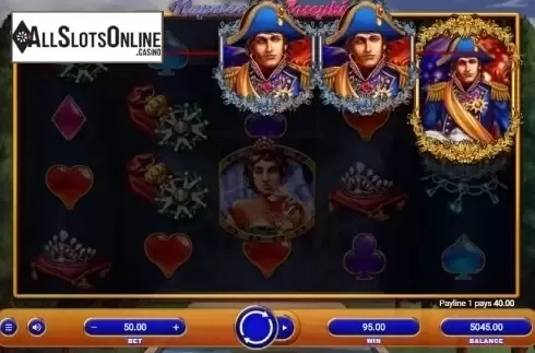 Multiplier screen . Napoleon & Josephine from Relax Gaming