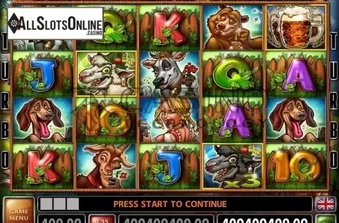 Screen2. Naughty Tirol from Casino Technology