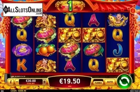 Win Screen 1. New Year Happiness from Ruby Play
