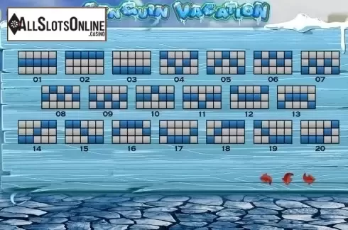 Lines. Penguin Vacation (PlayPearls) from PlayPearls