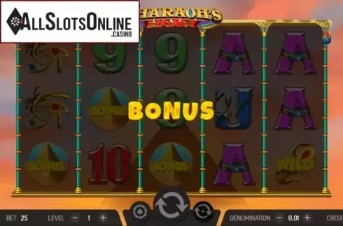Win Screen 2. Pharaoh's Legacy from FBM