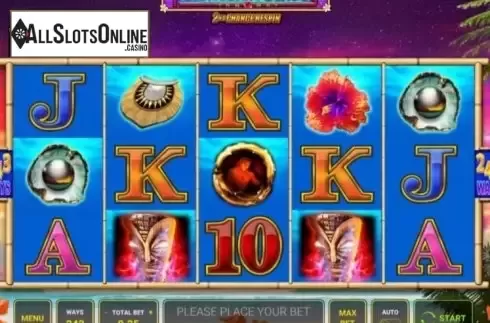 Reel Screen. Polynesian Beauty from High Flyer Games