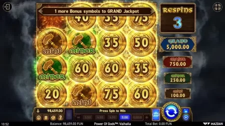 Power of Gods™: Valhalla slot screenshot 6