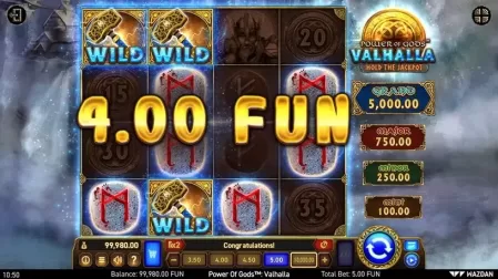 Power of Gods™: Valhalla slot screenshot 2