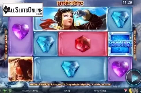 Game Workflow screen 2. Renegades from NextGen