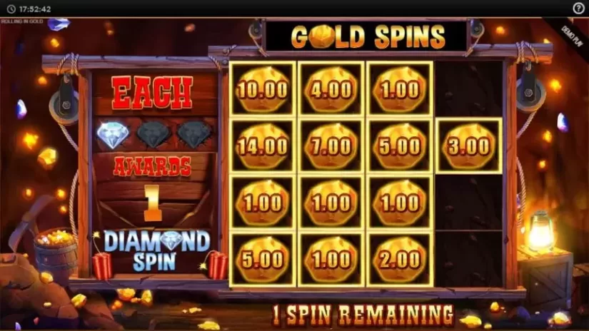 Rolling in Gold slot screenshot 3