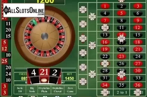 Game Screen. Roulette Royal (Amatic Industries) from Amatic Industries