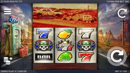 Route 777 slot screenshot 1