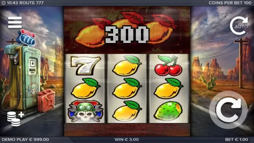 Route 777 slot screenshot 3