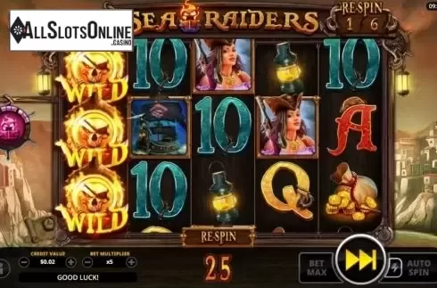Free Spins 4. Sea Raiders from Swintt