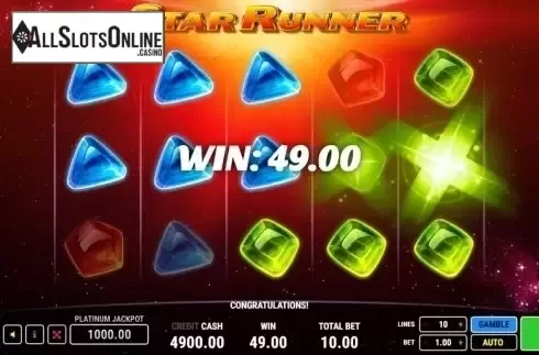 Win Screen 1. Star Runner from Fazi
