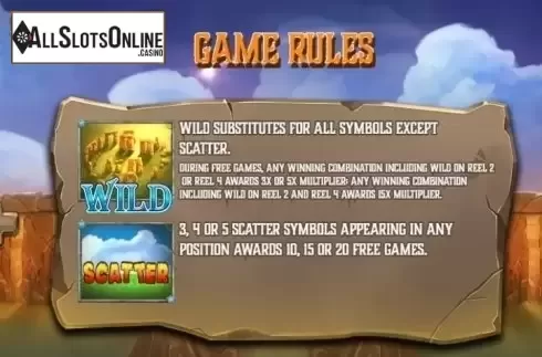 Paytable 2. Stonehenge from KA Gaming