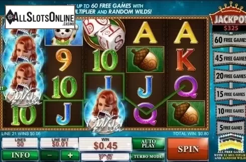 Win Screen 2. Streak of Luck from Playtech