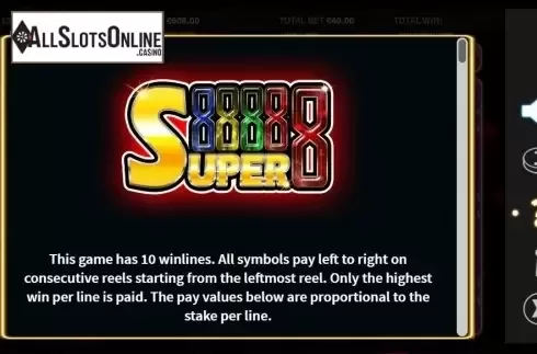 Game Rules 1. Super 8 (MetaGU) from MetaGU