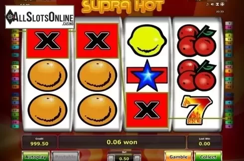 Win. Supra Hot from Greentube