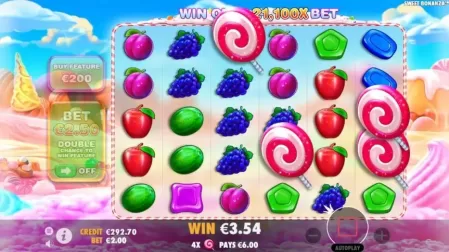 Sweet Bonanza slot screenshot 3