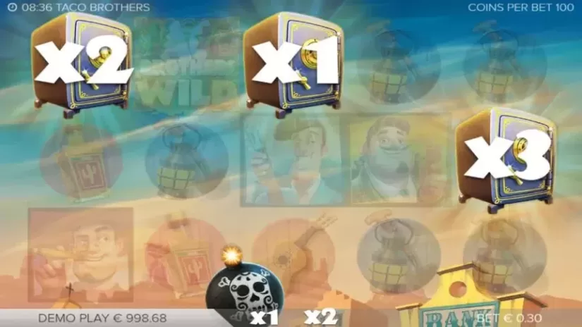 Taco Brothers slot screenshot 2