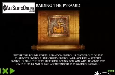 Paytable 3. Tales of Egypt from Pragmatic Play