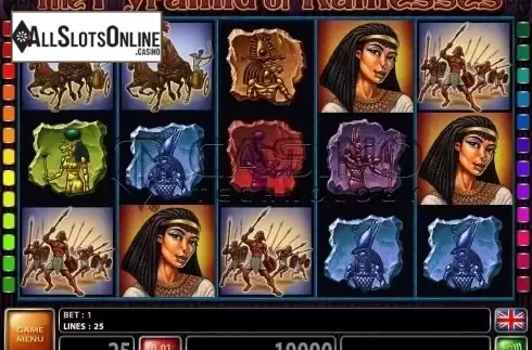 Screen2. The Pyramid Of Ramesses (CT) from Casino Technology