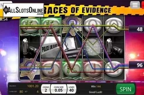 Wild win screen 2. Traces of Evidence from Genii