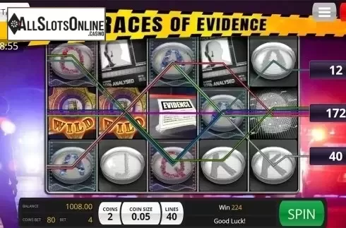 Wild win screen 3. Traces of Evidence from Genii