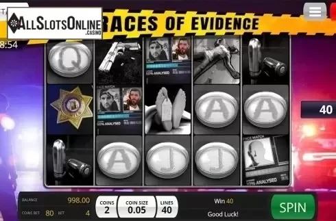 Wild win screen. Traces of Evidence from Genii
