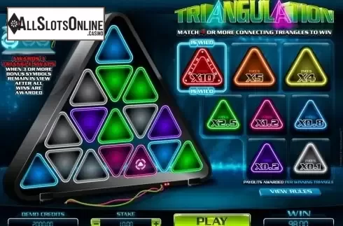 Win 2. Triangulation from Microgaming